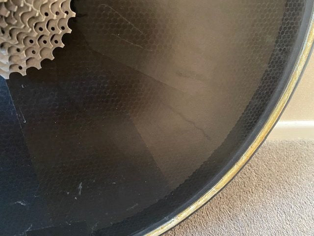 Zipp 650b Carbon Disc rear wheel - 10 Speed