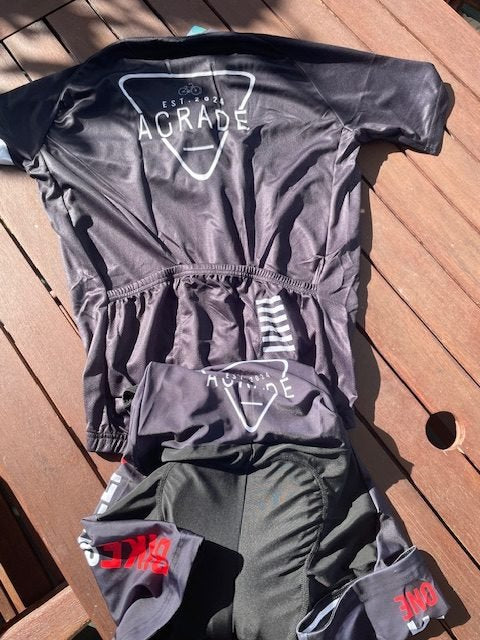 ‘AGrade’ Pro Bib Cycling Kit - Elastic Interface Chamois (NEW)