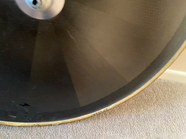Zipp 650b Carbon Disc rear wheel - 10 Speed