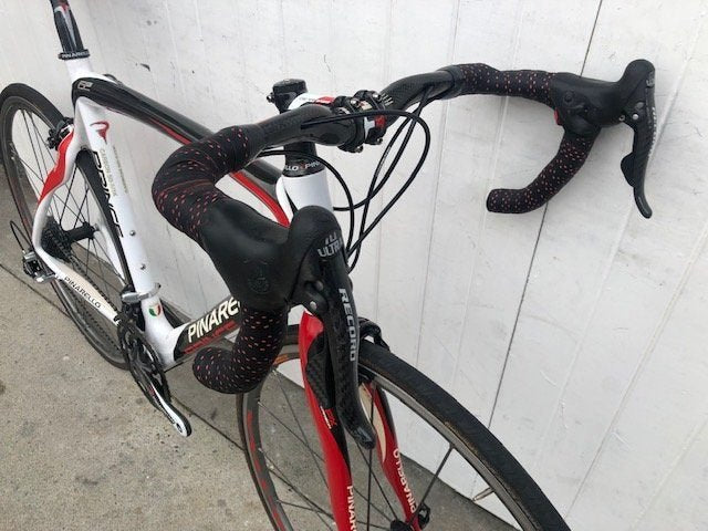 Pinarello Prince Carbon Campag Record (Shamal Wheels) - Large