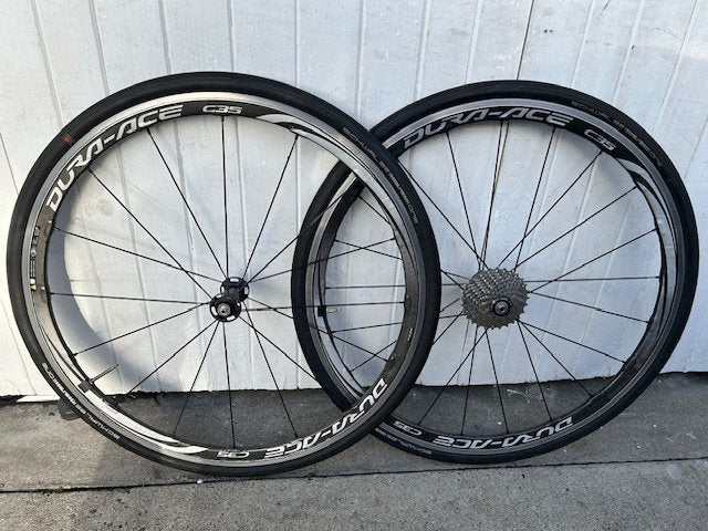 Shimano C35 Dura Ace Wheelset - 11 Speed – Bike Shelf One