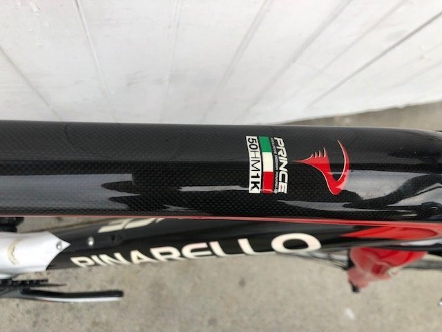Pinarello Prince Carbon Campag Record (Shamal Wheels) - Large