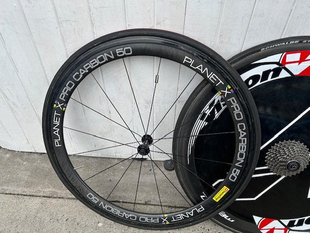 Vision Metron/Planet X Solid Disc Tubs Wheelset Combo - 11 Spd