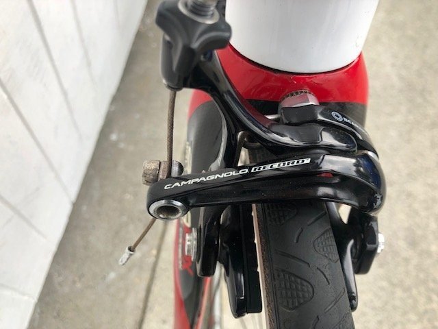 Pinarello Prince Carbon Campag Record (Shamal Wheels) - Large