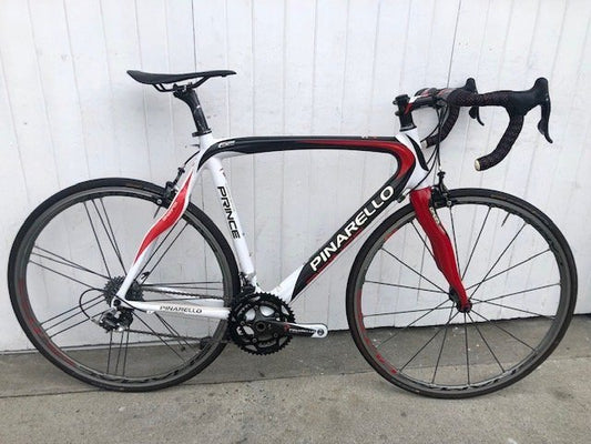 Pinarello Prince Carbon Campag Record (Shamal Wheels) - Large