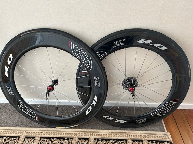 Use 80mm Carbon Tub Wheelset - 11 Speed
