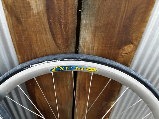 650c Wheelset with rear dish covers - Mavic CXP 14