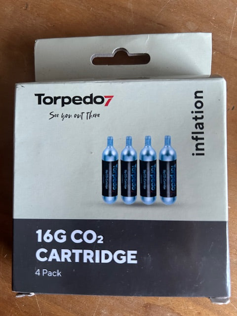 Co2 Canister x4 Pack - 16gm Road