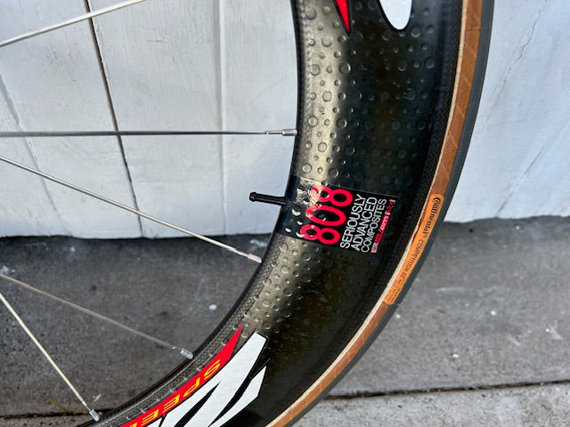 Zipp Solid Disc/80mm Carbon Tub Combo Wheelset - 10 Speed