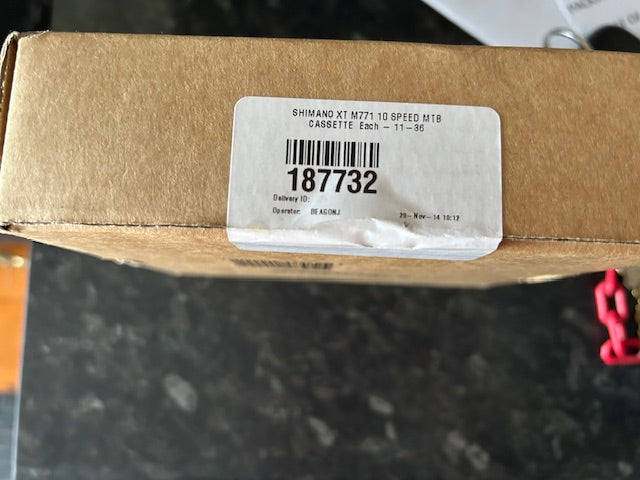 Shimano XT M771 MTB Cassette (11-36T) - 10spd (NEW)
