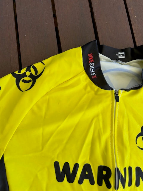 'Warning' Pro Trisuit - One piece cycling kit (NEW)