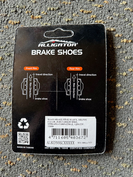 Alligator Carbon Pads - one pair (NEW)