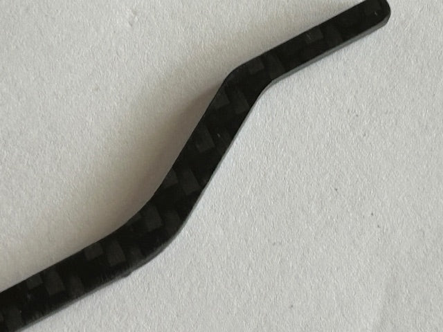 Front chain guide protector Carbon