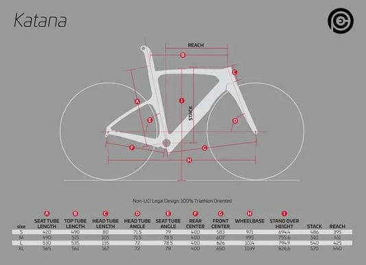 Ceepo Katana DISC FRAMESET 2023 - Medium - Frameset Only (NEW)
