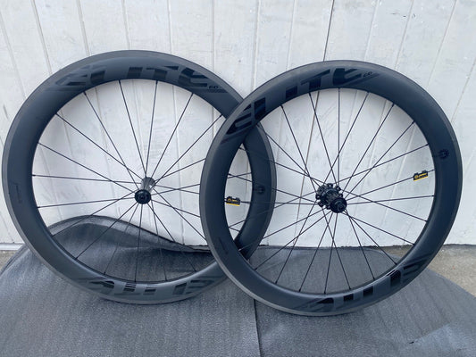 Elitewheels SLT Ceramic Clincher DISC 50mm Wheelset (NEW)