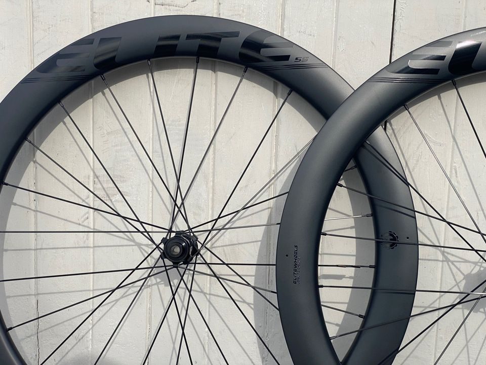 Elitewheels Carbon Clincher ENT DISC Wheelset - 11 Speed IN STOCK
