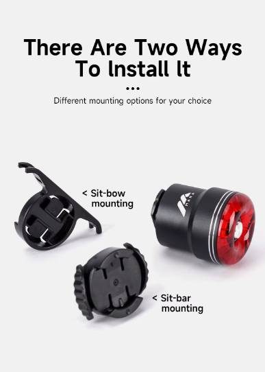 MANA Cycling Rear USB Smart light (NEW)