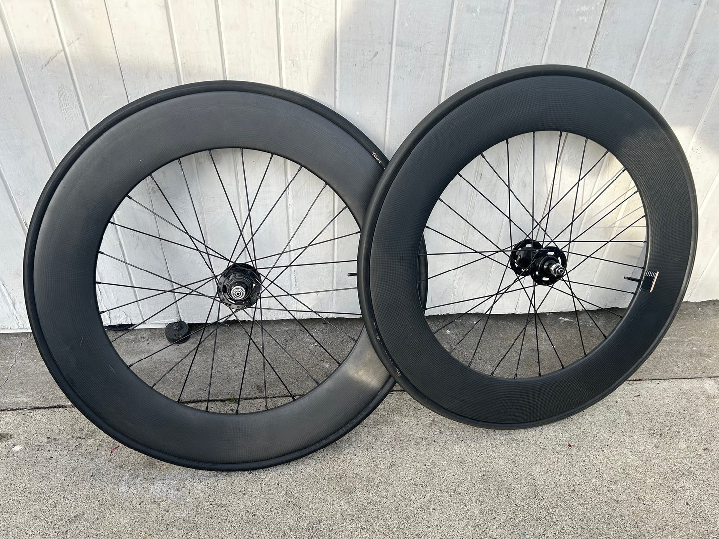 Carbon Clincher 88mm Track Wheelset