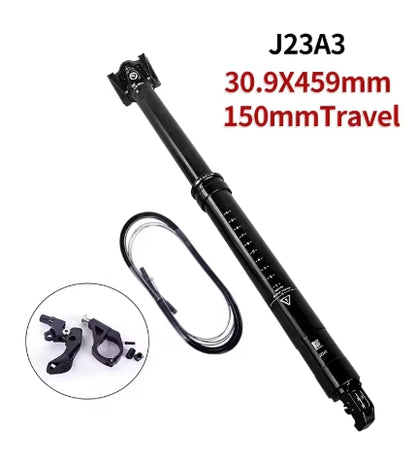 Tranz-x Dropper Seatpost 30.9mm or 31.6mm Hydraulic - Cable Actuated (EA)