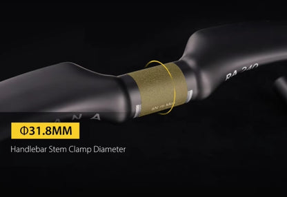Mana Full Carbon Fiber Aerodynamic Handlebars (NEW)