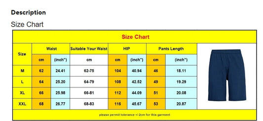 Merino Wool Shorts Mens - Navy Blue (NEW)