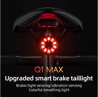 RockBros Q1 Max Cycling Rear USB Smart light (NEW)