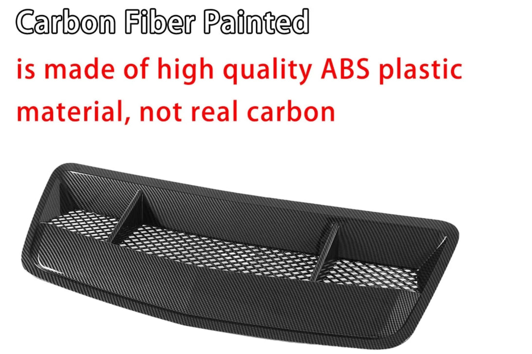 Ford Mustang Bonnet Vent 2024-2026 (NEW) Carbon Look