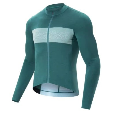 ROCKBROS Mens Merino/Tencel Longsleeve Cycling Jersey (NEW)