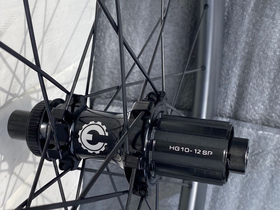 Elitewheels ENT Carbon Clincher DISC 50mm Wheelset - 11 Speed (NEW)