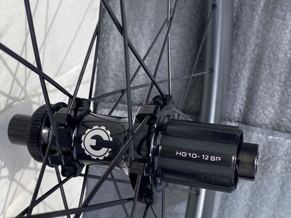 Elitewheels ENT Carbon Clincher DISC 50mm Wheelset - 11 Speed (NEW)