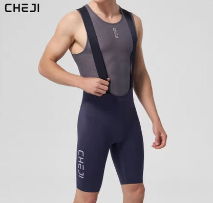 Cheji Men's Cycling Bib Shorts (NEW) - Blue