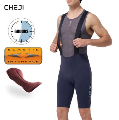 Cheji Men's Cycling Bib Shorts (NEW) - Blue