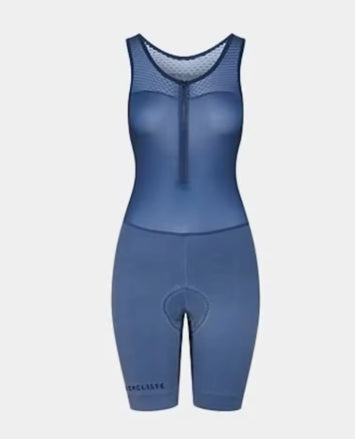 Cafe Du Cycliste Womens Trisuit (sleeveless) - One piece (NEW)