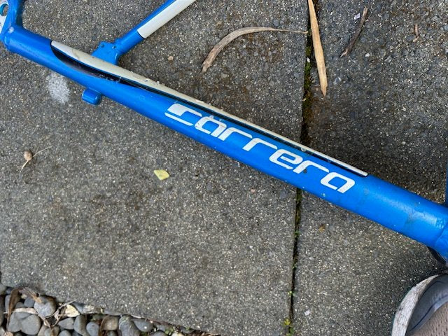 Carrera Zelos Jr road frame - XXXS 41cm