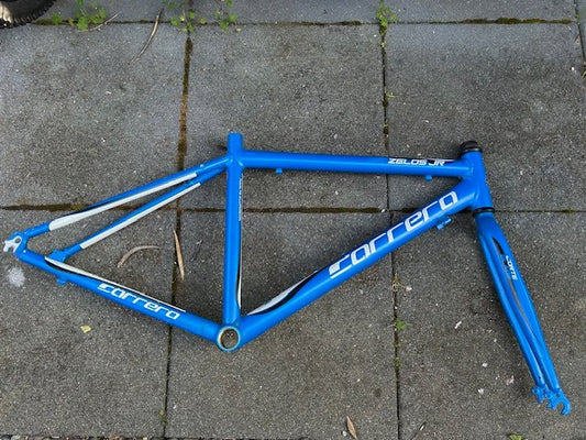 Carrera Zelos Jr road frame - XXXS 41cm