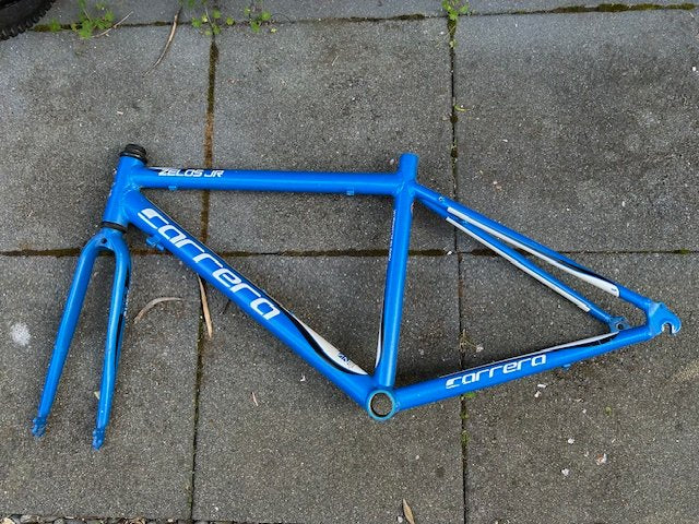 Carrera Zelos Jr road frame - XXXS 41cm