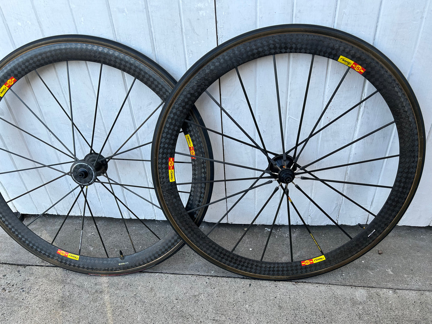 Mavic Cosmics 50mm full Carbon Tubs - 11 Spd