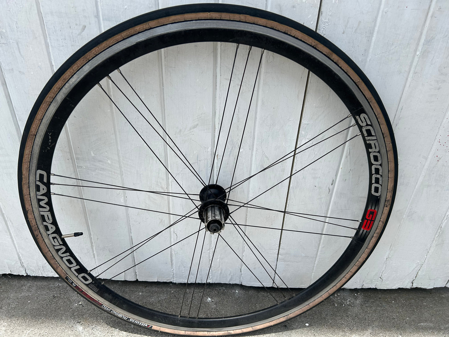 Campagnolo Scirocco G3 alloy clincher Rear Wheel - 10 Spd