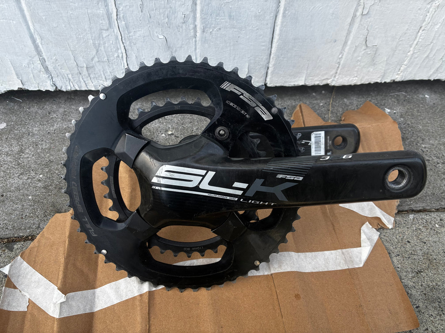 FSA SLK carbon cranks 11 Spd - 170mm