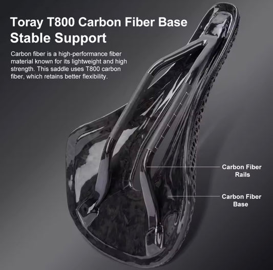 Mana Carbon 3D printed Saddle (NEW)