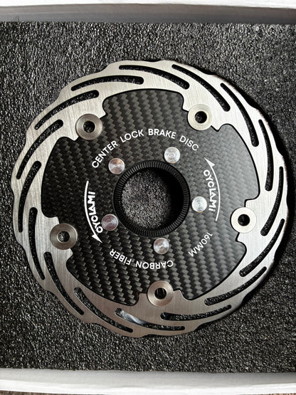 CYCLAMI Carbon Fiber Center Lock Brake Disc Rotors