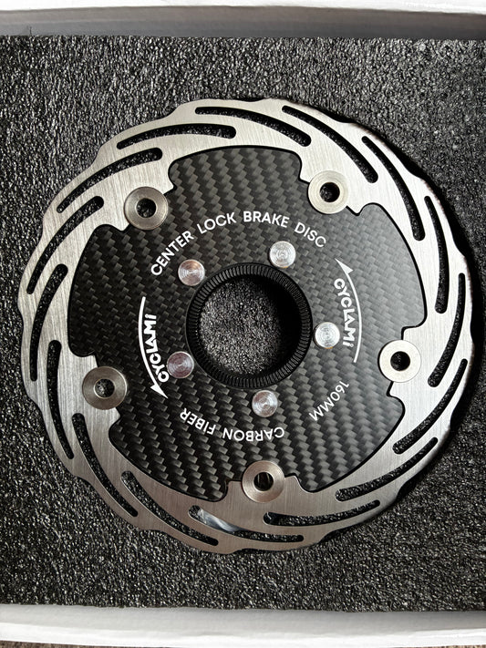 CYCLAMI Carbon Fiber Center Lock Brake Disc Rotors