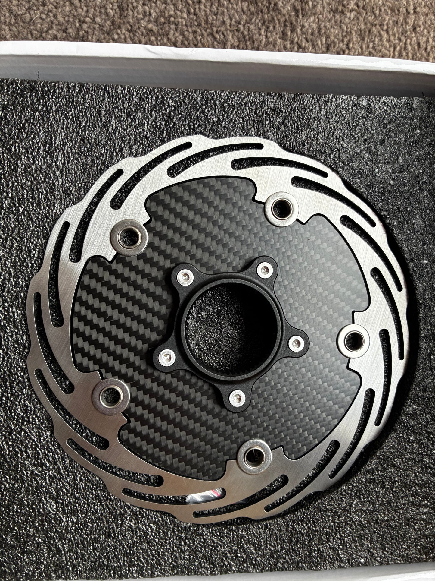 CYCLAMI Carbon Fiber Center Lock Brake Disc Rotors