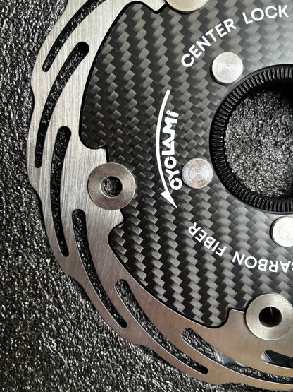 CYCLAMI Carbon Fiber Center Lock Brake Disc Rotors