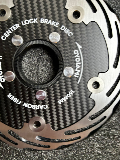 CYCLAMI Carbon Fiber Center Lock Brake Disc Rotors