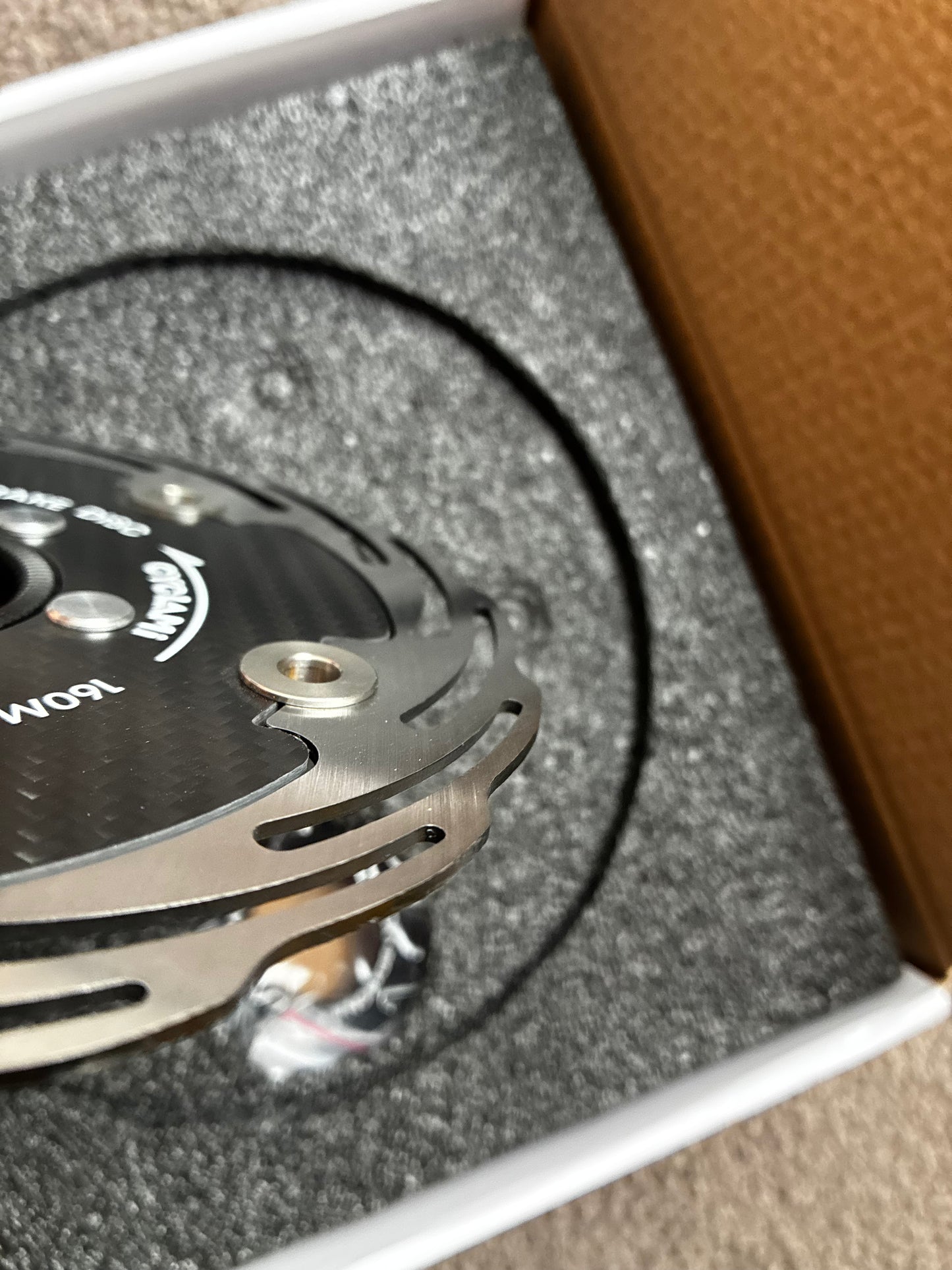 CYCLAMI Carbon Fiber Center Lock Brake Disc Rotors
