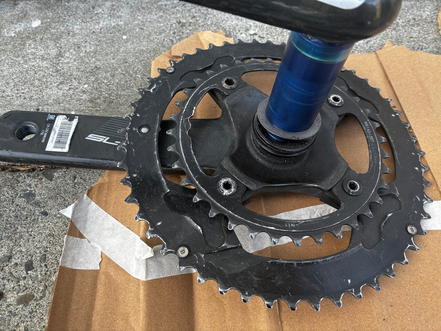 FSA SLK carbon cranks 11 Spd - 170mm