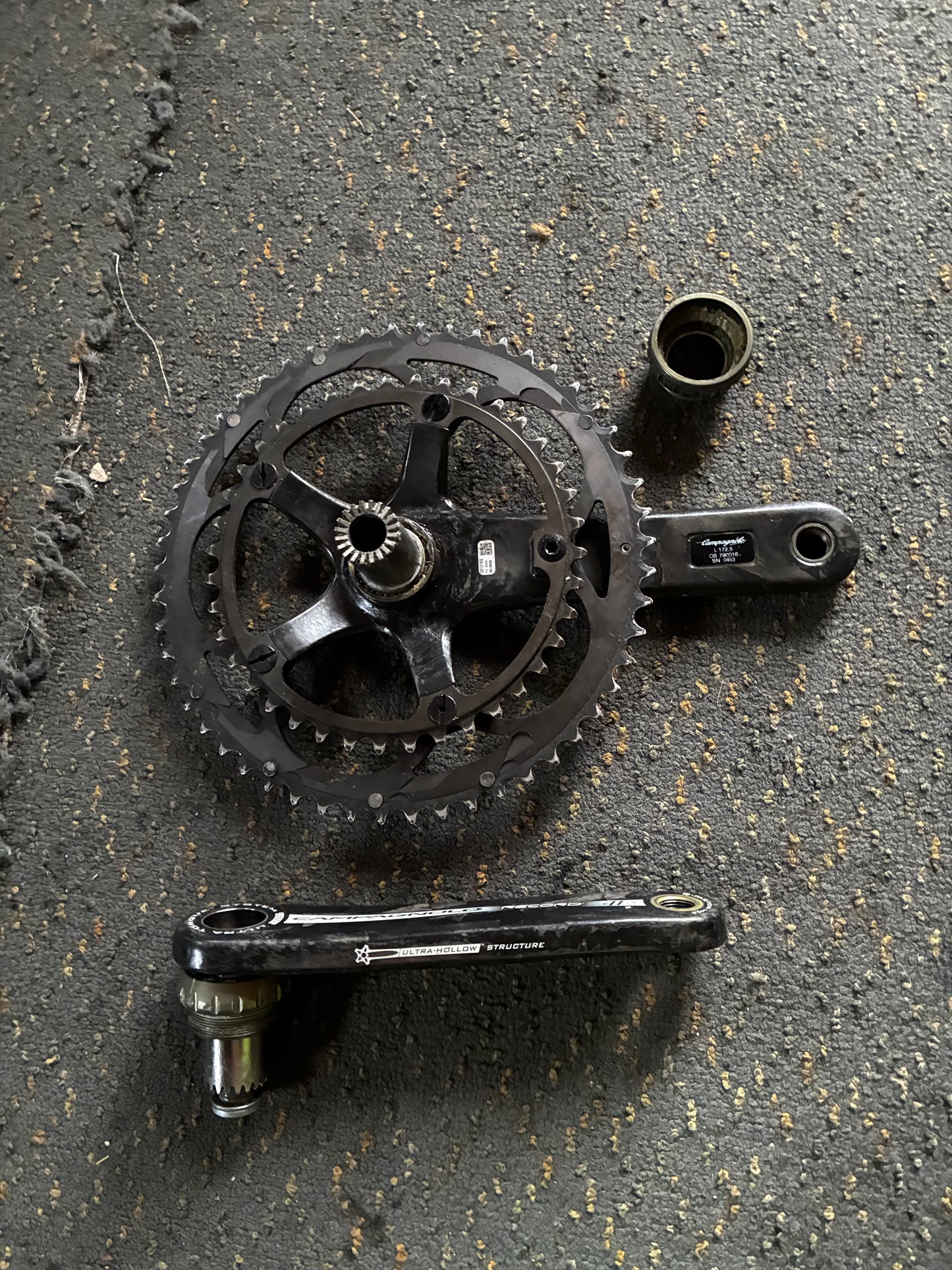 Campag Record Crank Carbon - 11 Spd