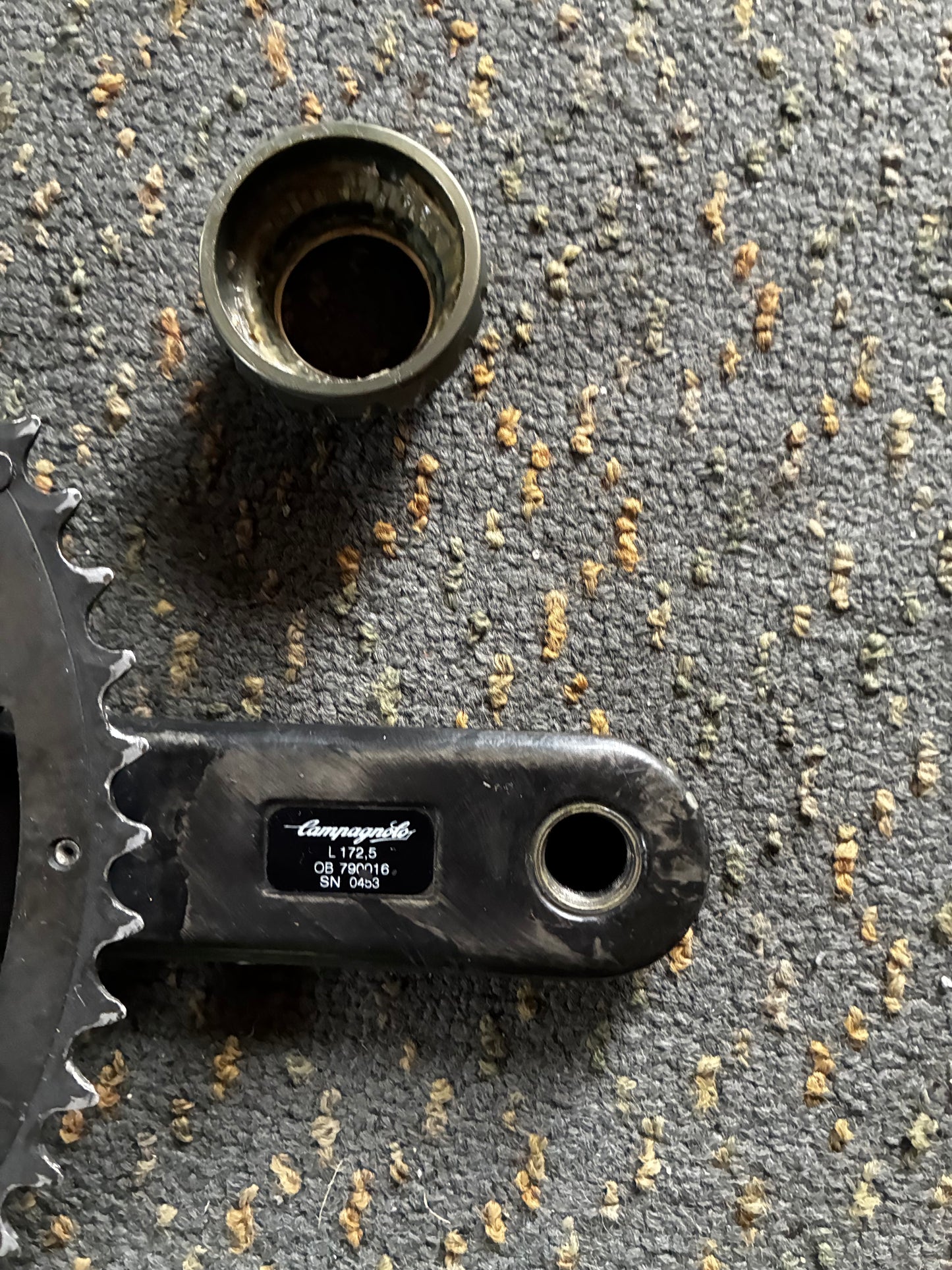 Campag Record Crank Carbon - 11 Spd