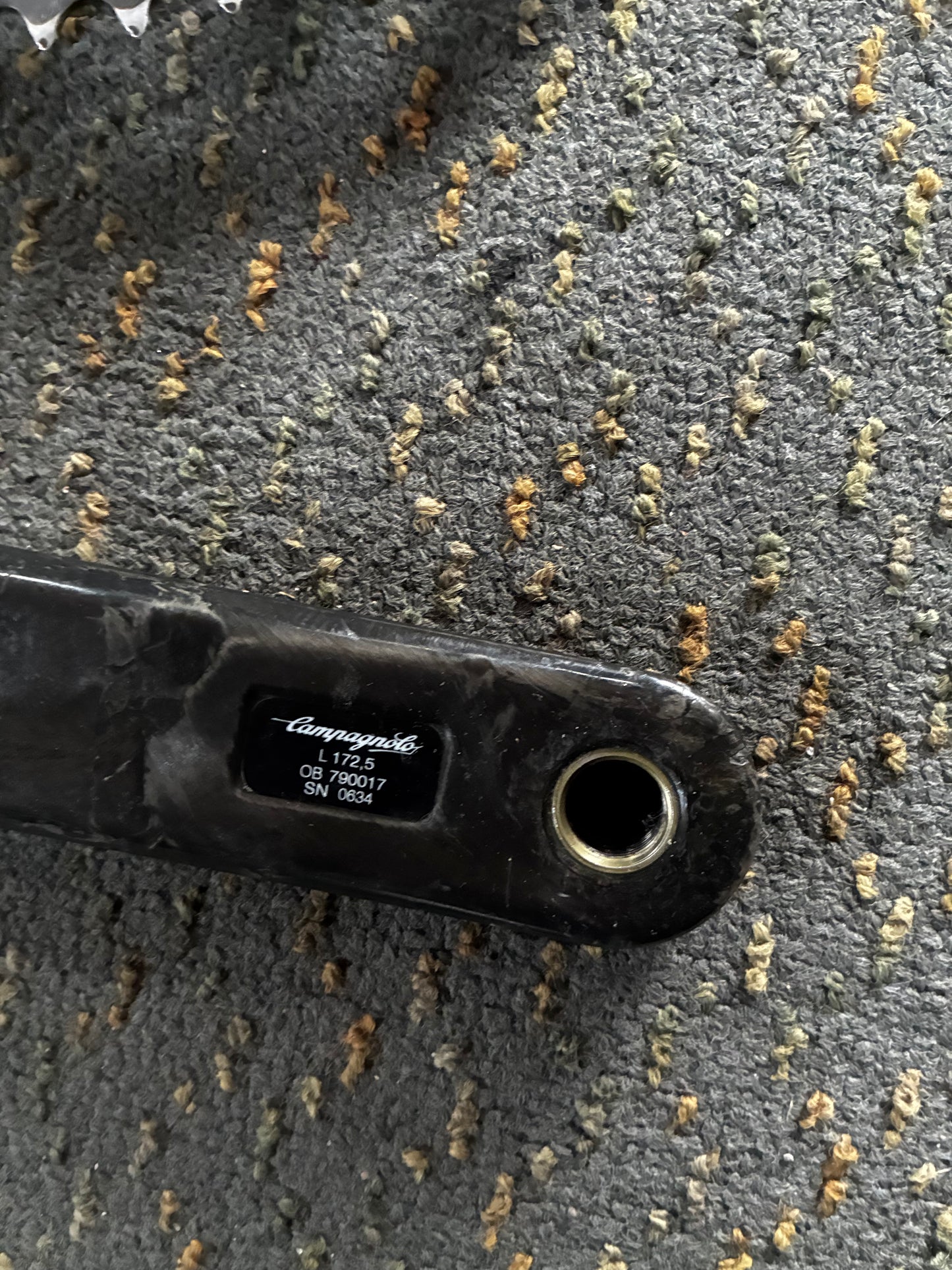 Campag Record Crank Carbon - 11 Spd
